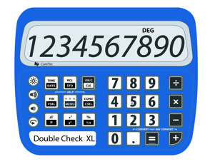 Говорящий калькулятор DoubleCheck для плоховидящих арт. ЭГ4035