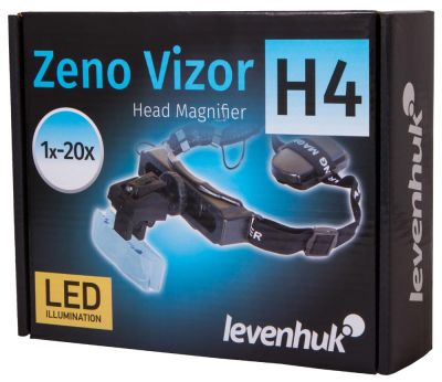Лупа налобная Levenhuk (Левенгук) Zeno Vizor H4